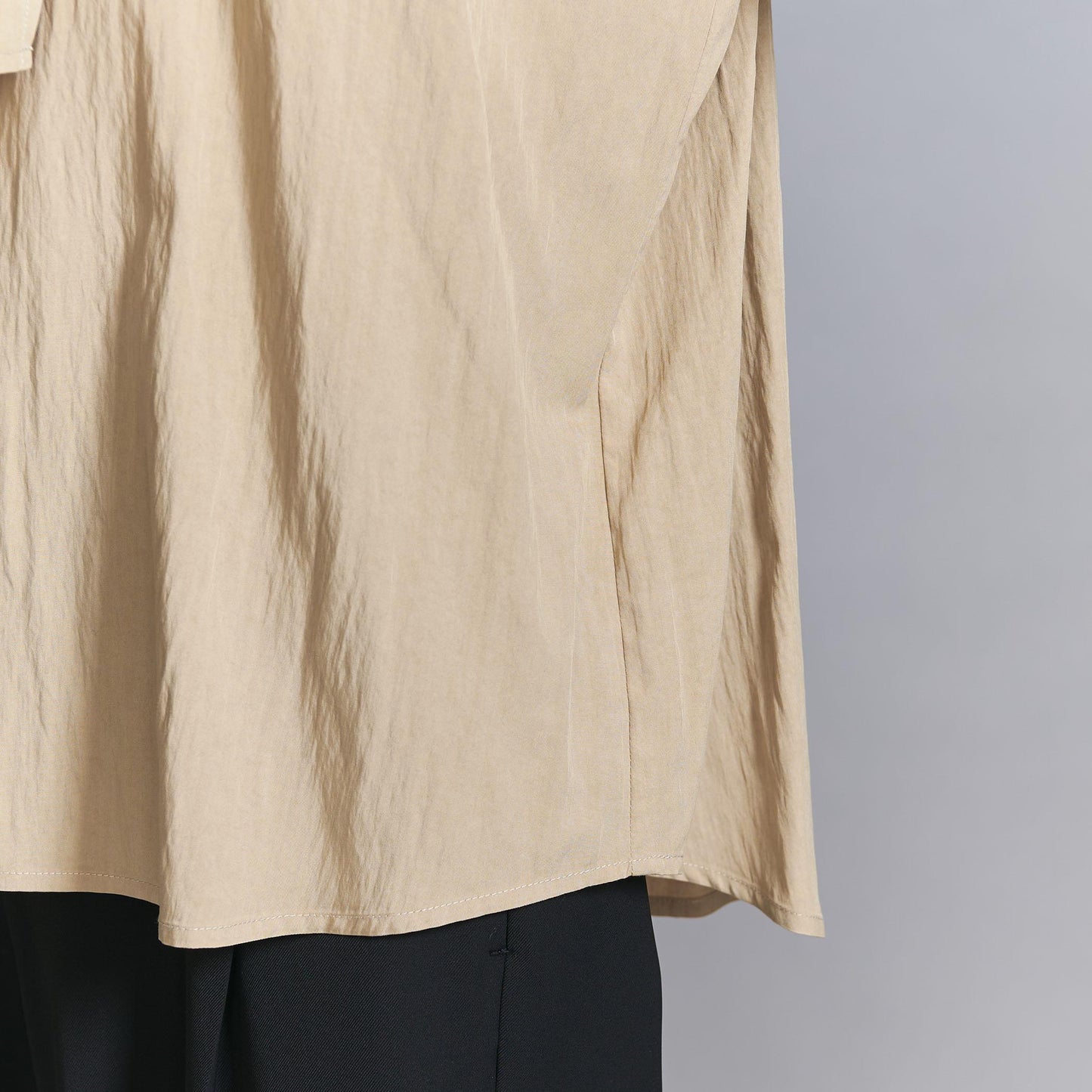 【WEB限定 Wardrobe DAILY MINIMAL】リボンタイブラウス -2WAY/ウォッシャブル-