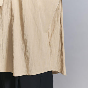 【WEB限定 Wardrobe DAILY MINIMAL】リボンタイブラウス -2WAY/ウォッシャブル-