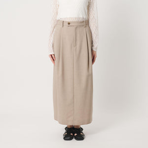 ポリエステルブレンド タックスカート