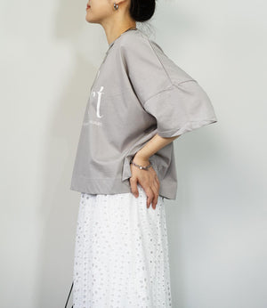 【接触冷感】ショートロゴTシャツ