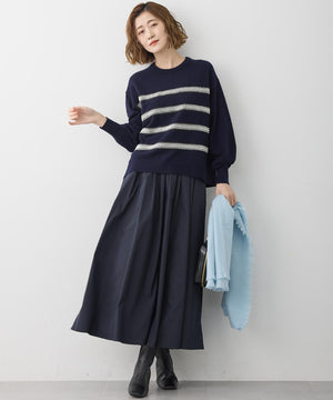 ブライトタフタ タック スカート