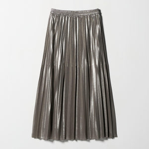 ハクプリント プリーツ スカート