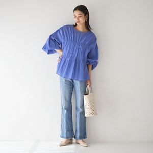 【結論シリーズ】全方位映えギャザーブラウス