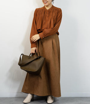 レイヤードライクエアリーブラウス