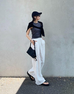 ポーチ付きメッシュショルダーバッグ