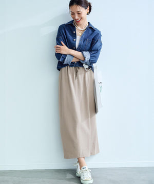 ラスティックテリー ナロー スカート