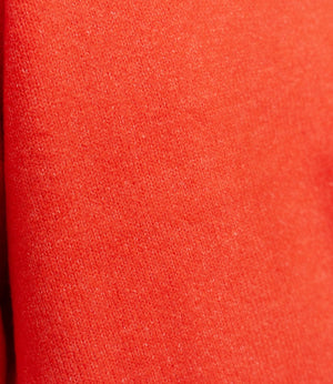 ボクシーオーバークルーネックニット