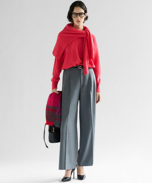 カシミヤ チェック ストール