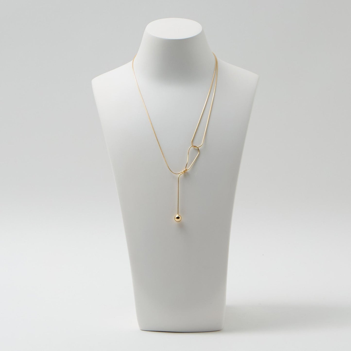 ノット ワンボール ネックレス