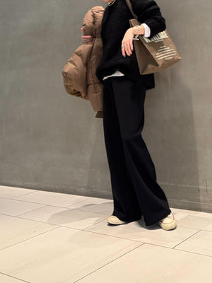 バンディングイージーワイドパンツ