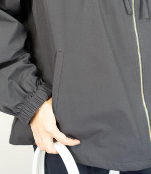 サーブルクロスフリルブルゾン