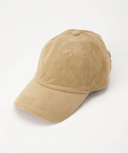 コーデュロイキャップ