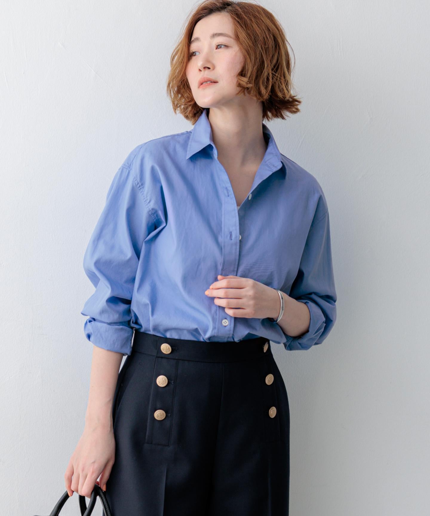 CANCLINI シャーティング ベーシックシャツ