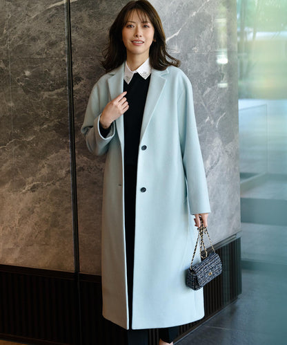 ウールモッサ チェスターコート