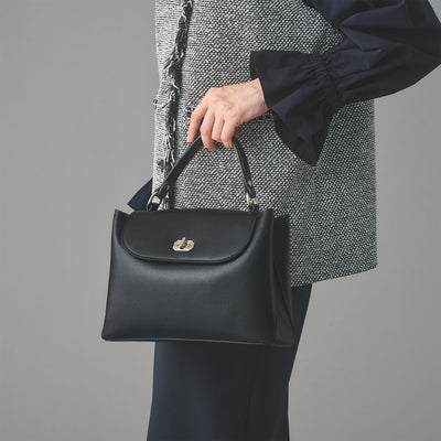 ダブルフェイス ワンハンドル バッグ