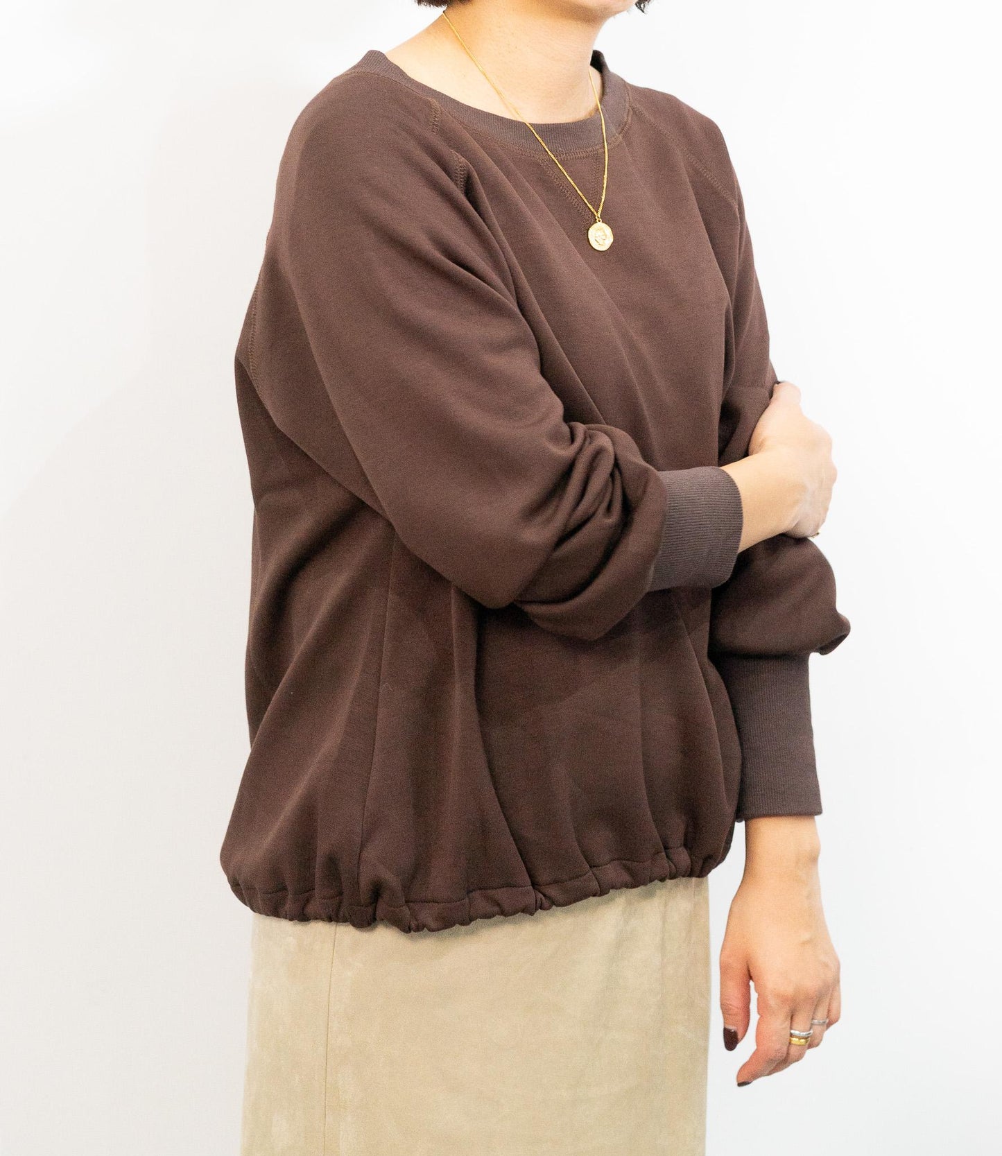 裏起毛ドロストスウェット