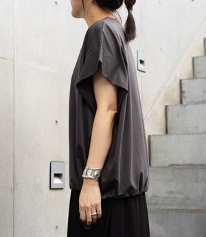 ドロストオーバーフレンチスリーブカットソー