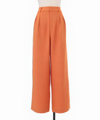 ワイドストレートパンツ