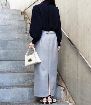 ジョーゼットボウタイブラウス