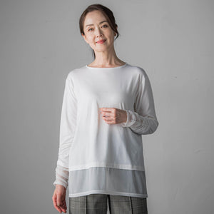 【WEB限定】”重ねるだけで格上げ”レイヤードインナー