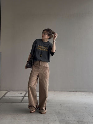 AMBITIONロゴヴィンテージライクT