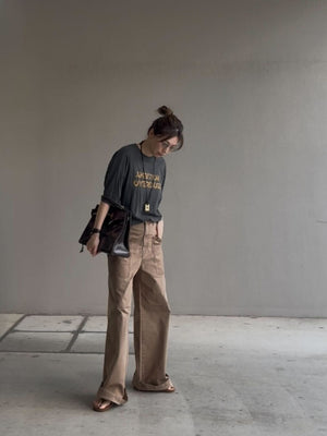 AMBITIONロゴヴィンテージライクT