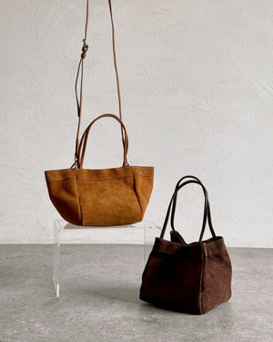 2WAYスエードバッグ