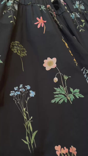 植物画ワンピース