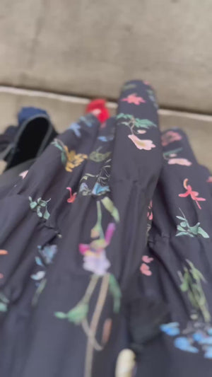 植物画ワンピース