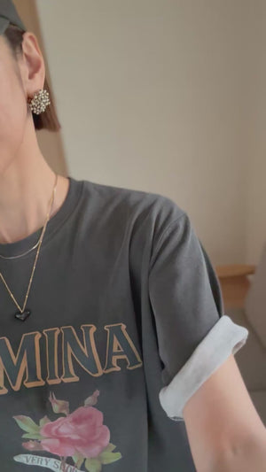 ローズ×ハンド ヴィンテージアートTEE（３色）