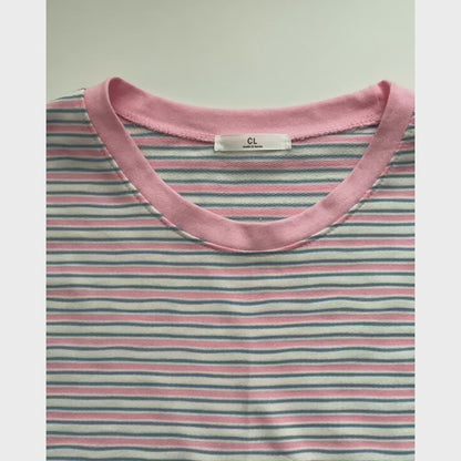 レトロマルチボーダーロンT