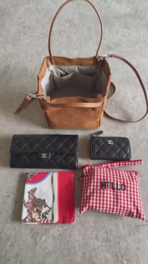 2WAYスエードバッグ