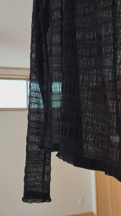 シャーリングシアーカットソー