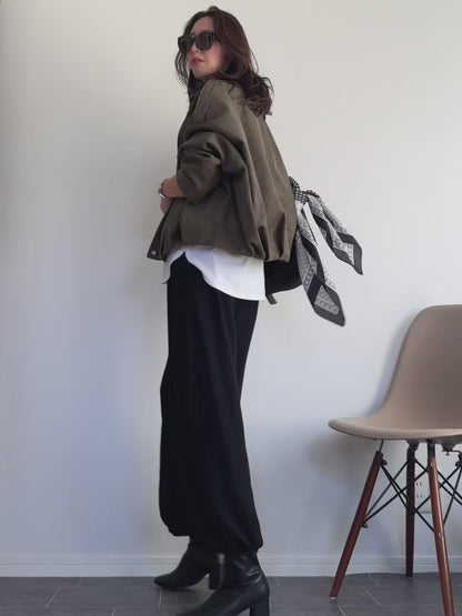 ニットバルーンパンツ