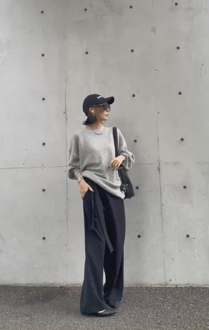 ワイドラップパンツ