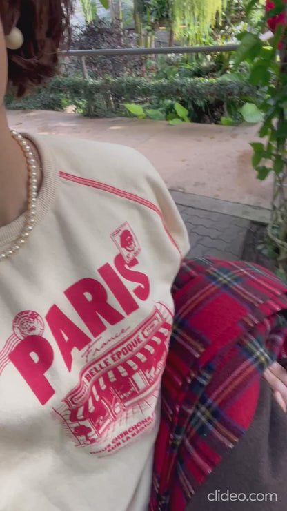 PARISスウェット