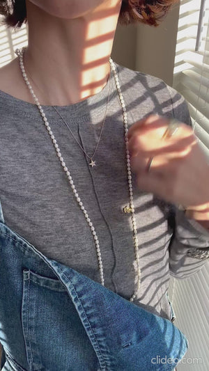 ウール混シアーTシャツ