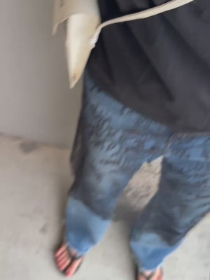 レイヤードエプロンスカート