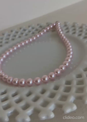 ピンクパールネックレス