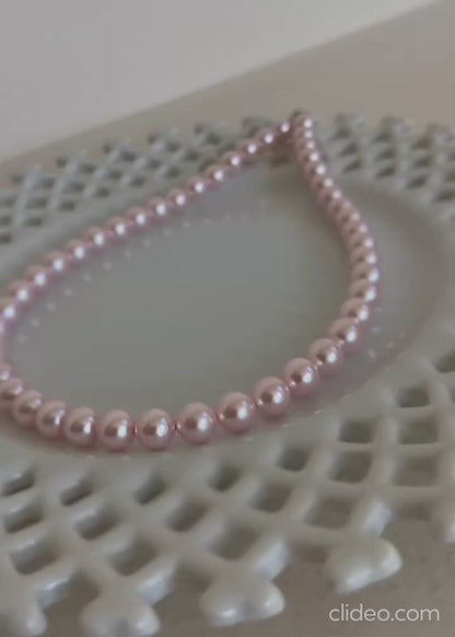 ピンクパールネックレス