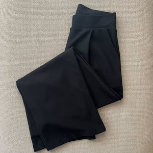 セミワイドスムースパンツ