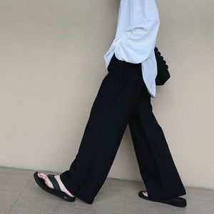 セミワイドスムースパンツ